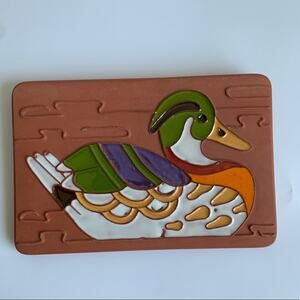 1980’s Cindy Wallace Terracotta Wall Art